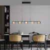 Rika Suspension Luminaires Paul Neuhaus LED Noir, 5 lumières Rika Suspension Luminaires Paul Neuhaus LED Noir, 5 lumières