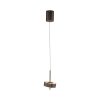 Q-Rotate Suspension Paul Neuhaus Q-Serie LED Brun, 1 lumière, Télécommandes