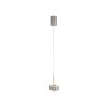 Q-Rotate Suspension Paul Neuhaus Q-Serie LED Argenté, 1 lumière, Télécommandes