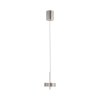 Q-Rotate Suspension Paul Neuhaus Q-Serie LED Argenté, 1 lumière, Télécommandes