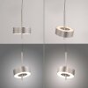 Q-Rotate Suspension Luminaires Paul Neuhaus LED Argenté, 5 lumières