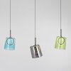 Zula Suspension Luminaires Paul Neuhaus LED Brun, 3 lumières