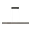 Round Suspension Luminaires Paul Neuhaus LED Noir, 2 lumières