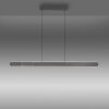 Round Suspension Luminaires Paul Neuhaus LED Noir, 2 lumières