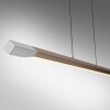 Hoop Suspension Luminaires Paul Neuhaus LED Brun, Argenté, 1 lumière