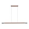Hoop Suspension Luminaires Paul Neuhaus LED Brun, Argenté, 1 lumière
