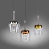 Q-Kon Suspension Paul Neuhaus Q-Serie LED Brun, 3 lumières, Télécommandes Q-Kon Suspension Paul Neuhaus Q-Serie LED Brun, 3 lumières, Télécommandes