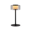 Rika Lampe à poser Luminaires Paul Neuhaus LED Noir, 1 lumière