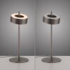 Q-Rotate Lampe à poser Luminaires Paul Neuhaus LED Brun, 1 lumière, Télécommandes