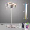 Q-Rotate Lampe à poser Luminaires Paul Neuhaus LED Argenté, 1 lumière