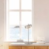 Q-Rotate Lampe à poser Paul Neuhaus Q-Serie LED Argenté, 1 lumière