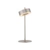 Q-Rotate Lampe à poser Paul Neuhaus Q-Serie LED Argenté, 1 lumière