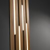 Q-Akustik Lampe à poser Paul Neuhaus Q-Serie LED Brun, Noir, 1 lumière, Télécommandes