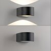 Carla Applique murale Luminaires Paul Neuhaus LED Anthracite, 2 lumières