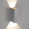 Block Applique murale Luminaires Paul Neuhaus LED Gris, 2 lumières