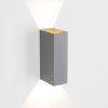 Block Applique murale Luminaires Paul Neuhaus LED Gris, 2 lumières