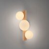 Popsicle Applique murale / Plafonnier Luminaires Paul Neuhaus LED Brun, Noir, 3 lumières
