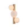 Popsicle Applique murale / Plafonnier Luminaires Paul Neuhaus LED Brun, Noir, 3 lumières