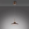 Moon Suspension Luminaires Paul Neuhaus LED Bronze, 2 lumières