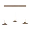 Moon Suspension Luminaires Paul Neuhaus LED Bronze, 6 lumières