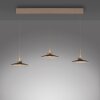 Moon Suspension Luminaires Paul Neuhaus LED Bronze, 6 lumières