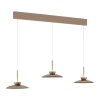 Moon Suspension Luminaires Paul Neuhaus LED Bronze, 6 lumières