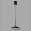 E-Moon Suspension Luminaires Paul Neuhaus LED Gris, 2 lumières, Télécommandes