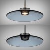 E-Moon Suspension Luminaires Paul Neuhaus LED Gris, 2 lumières, Télécommandes