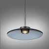 E-Moon Suspension Luminaires Paul Neuhaus LED Gris, 2 lumières, Télécommandes