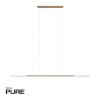 Surface Suspension Luminaires Paul Neuhaus LED Bronze, 1 lumière