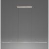 Surface Suspension Luminaires Paul Neuhaus LED Gris, 1 lumière