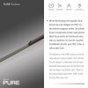 Surface Suspension Luminaires Paul Neuhaus LED Gris, 1 lumière
