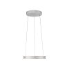 E-Loop Suspension Luminaires Paul Neuhaus LED Argenté, 2 lumières, Télécommandes