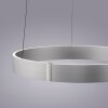 E-Clipse Suspension Luminaires Paul Neuhaus LED Argenté, 2 lumières, Télécommandes