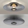 Vitrum Plafonnier Luminaires Paul Neuhaus LED Gris, 2 lumières