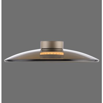 Moon Plafonnier Luminaires Paul Neuhaus LED Bronze, 2 lumières