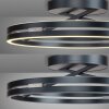 Loop Plafonnier Luminaires Paul Neuhaus LED Gris, 2 lumières, Télécommandes