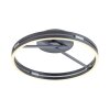 Loop Plafonnier Luminaires Paul Neuhaus LED Gris, 2 lumières, Télécommandes
