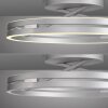 Loop Plafonnier Luminaires Paul Neuhaus LED Argenté, 2 lumières, Télécommandes