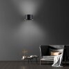 Clipse Applique murale Luminaires Paul Neuhaus LED Gris, 2 lumières