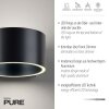 Clipse Applique murale Luminaires Paul Neuhaus LED Gris, 2 lumières