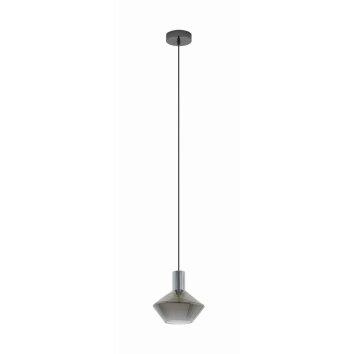 Suspension Eglo PONZANO Noir, 1 lumière