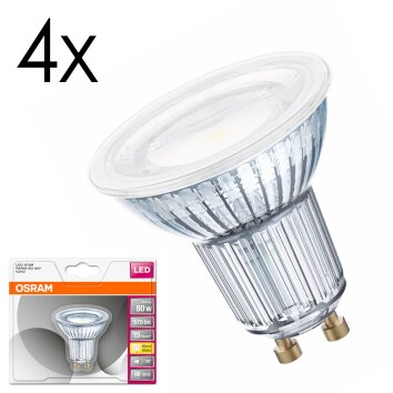 Luminaires Osram GU10 6.5 Watt blanc chaud 620 Lumen