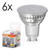 Luminaires Osram GU10 6.5 Watt blanc chaud 620 Lumen
