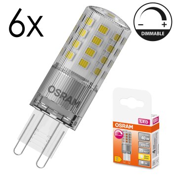 Luminaires Osram G9 LED 4 Watt blanc chaud dimmable 470 Lumen