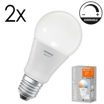 Luminaires Ledvance E27 LED 9 Watt CCT (couleurs réglables) dimmable 806 Lumen