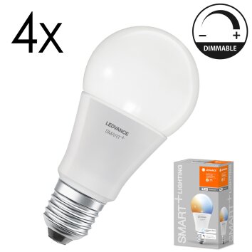 Luminaires Ledvance E27 LED 9 Watt CCT (couleurs réglables) dimmable 806 Lumen