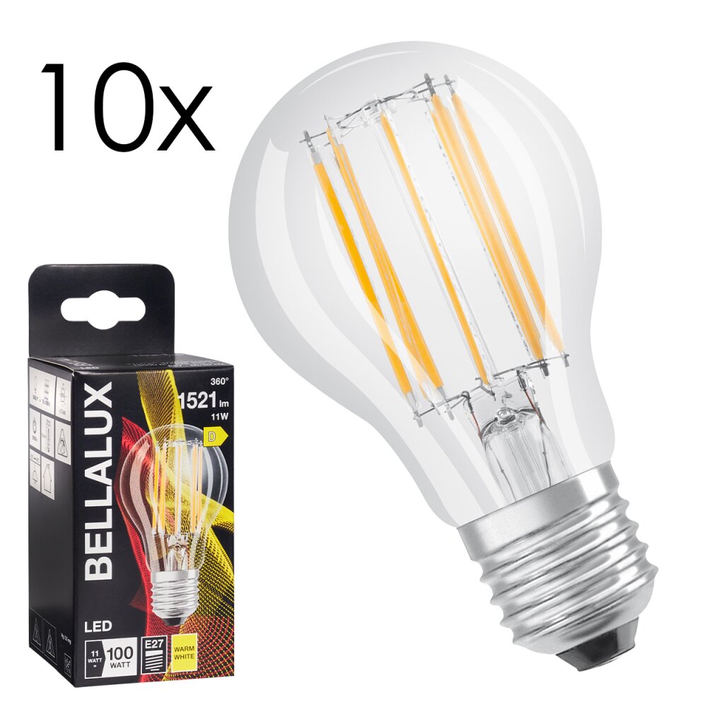 Luminaires Ledvance E27 LED 11 Watt blanc chaud 1521 Lumen main product photo