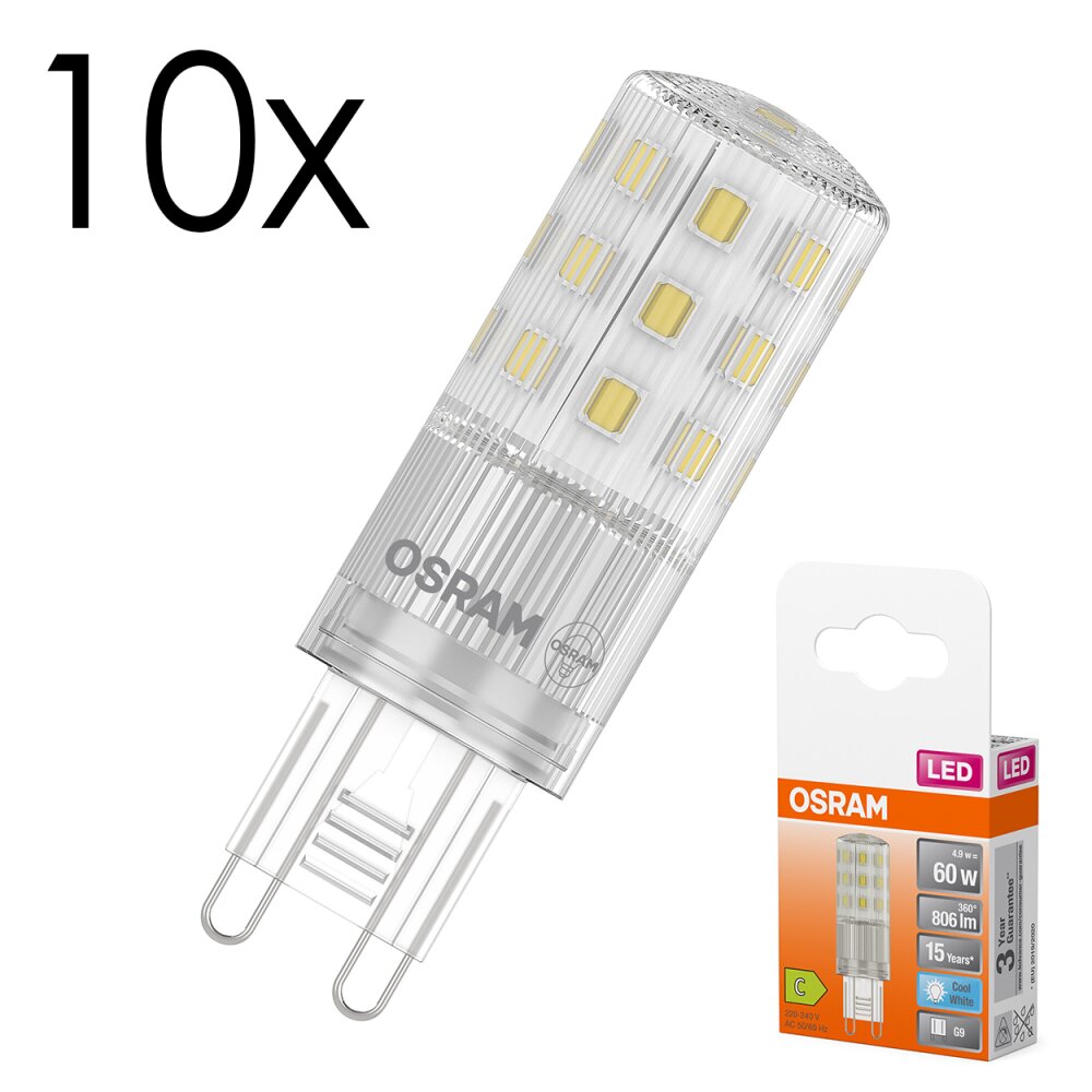 Luminaires Osram G9 4.9 Watt blanc neutre 806 Lumen main product photo