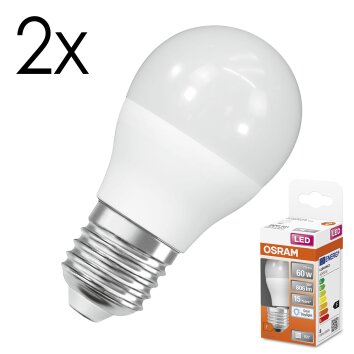 Luminaires Osram E27 LED 7.5 Watt blanc lumière du jour 806 Lumen